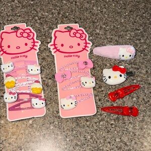 Hello Kitty Hair Clips